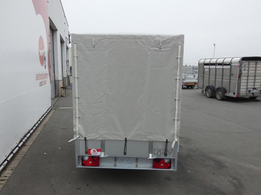 Loady Bakwagen enkelas 250x130cm 750kg